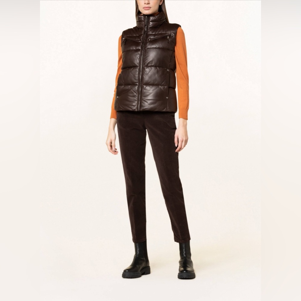 NWT: 100% Lambskin Leather, Ralph Lauren Vest